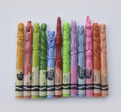 Crayon Carvings